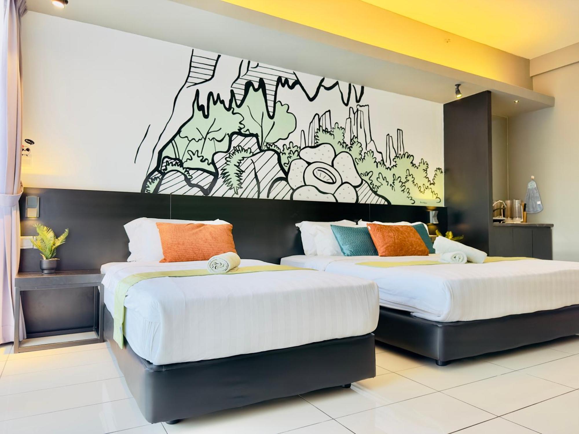 Owl Nest Suite' At Aeropod Sovo Kota Kinabalu Zimmer foto